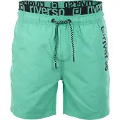 Riverso Badehose Herren Regular Fit RIVBobby - Flashy Green-Black - 3XL