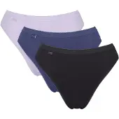 Sloggi Taillenslip "Basic+ Tai" mit hohem Beinausschnitt, Cotton-Mix, glatte Nähte
