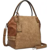 Collezione alessandro Schultertasche "Maxim" mit langen Henkeln und zusätzlichem Trageriemen
