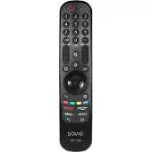 Savio RC-24, TV, Universal, IR Wireless, Drucktasten, Schwarz