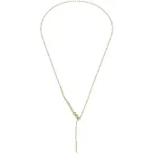 Liu Jo Sliding Gold-Plated Necklace With Crystals Lj2828