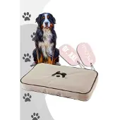 Maelson Lounge Mat Hundekissen - beige XXL 120 - (115 x 73 x 7cm)