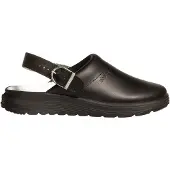 ABEBA Clog Active 87031 SRC mit Schnalle Gr. 47 schwarz