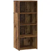 vidaXL Highboard Altholz 50 x 41 x 124 cm Holzwerkstoff