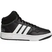 Adidas Jungen-High-Top-Sneaker Schwarz, Farbe:schwarz, UK Größe:281/2