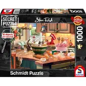 Schmidt Spiele Steve Read: Am Küchentisch, 1000 Stück(e), Speisen und Getränke