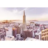 Overig Fototapete "San Francisco Morning - Größe 368 x 254 cm" bedruckt glatt Wohnzimmer, Schlafzimmer