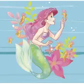 Komar Vliestapete "Digitaldruck Vlies - Ariel Little Friends - Größe 250 x 250 cm" bedruckt glatt Kinderzimmer