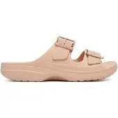 Crocs Classic Metallic Buckle Sandalen Beige EU 38-39 Frau Beige EU 38-39