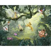 Overig Vliestapete "Digitaldruck Vlies - Lion King Hakuna Matata - Größe 350 x 280 cm" bedruckt glatt Kinderzimmer
