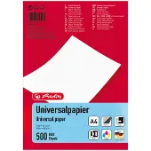 Herlitz 5033402, Universal, A4 (210x297 mm), 500 Blätter, 80 g/m², Weiß