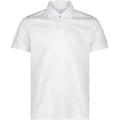CMP Herren Outdoor Polo Shirt aus Pique mit Dry-Function weiss 54