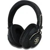GUESS Polyurethan4g Metal Logo Enc Kabellose Kopfhörer Schwarz Schwarz One Size