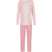 Mey Pyjama Serie Simple Stripes Bridal Rose | Größe 44