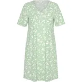 Mey Schlafshirt Daisy Delight | Grösse: 40 | Farbe: Grün
