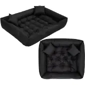 AIO Factory Hundebett ECCO Laufstall 145x115 cm wasserdicht schwarz