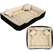 AIO Factory Hundebett ECCO Laufstall 145x115 cm wasserdicht beige