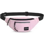 INF Spritzwassergeschützte Hüfttasche, Umhängetasche Rosa