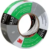 3M Starkes Gewebeband DT11, Silber, 48 mm x 54,8 m, 11 mil, 24 pro Kiste, einzeln verpackt