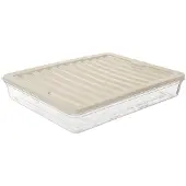 Orion Pojemnik na Wędliny Sery 2 L ORION Falowane Dno Zmywarka 28,5 x 22,5 cm
