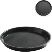 Hendi Servierplatte Mit Hohem Rand Rund 320x37 Mm Rutschfest Pp