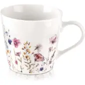 Orion Porzellantasse mit Blumenmuster, 430 ml