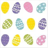 Papstar Coloured Eggs