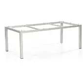 Müsing Base Tischgestell Aluminium Silber