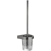 Dornbracht Ensemble brosse de toilette, modèle mural, verre en cristal, 83900970-99, 83900970-99