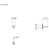 Dornbracht MADISON crochet 75mm, 83252970-42, 83252970-42