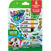 TOYMONSTER Water Art Wasserbasierte Filzstifte Safari 6 Teile