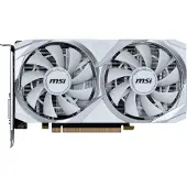 MSI VENTUS RTX 3050 2X XS WHITE 8G OC, GeForce RTX 3050, 8 GB, GDDR6, 128 Bit, 7680 x 4320 Pixel, PCI Express x8 4.0