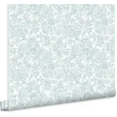 Laura Ashley Vliestapete "Louise" geblümt glatt 10mx52cm (ca. 5m2)