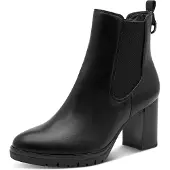 Tamaris Damen Stiefelette schwarz