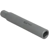 Ks Tools 10 mm Stoßdämpfer-Spezialprofil-Gegenhalter-Bit-Stecknuss, 6,3 x 9,0 mm