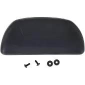 ItalyRacing Kappa Moto K630 Rückenlehne Schwarz Schwarz One Size