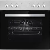 PKM Einbauherdset EHSM4IX, EEK A, 5 Backofen Funktionen, Edelstahlblende