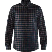 Fjall Raven - Övik Flannel Shirt - Hemd Gr S schwarz