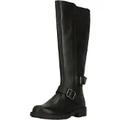 Clarks Stiefel Orinoco 2 mit Reißverschluss für müheloses Anziehen 1216 Black Leather 37