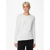 Pieces Langarmshirt "PCSIRENE LS TEE JRS NOOS" Baumwollmischung, slim fit