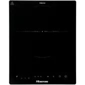 Hisense Induktionskochfeld, 2000 W, Schwarz, Schwarz, Integriert, 28 cm, Zonen-Induktionskochfeld, 1 Zone(n), 1 Zone(n)