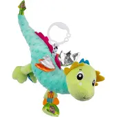 Playgro Aktivitätsspielzeug - Activity Drache mit. Aufhängung - - One Size - Motorikspielzeug