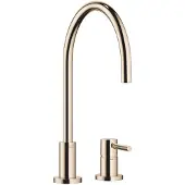 Dornbracht TARA Zweilochbatterie mit Einzelrosetten, Ausladung 236mm, 32816888-47, Farbe: Champagne