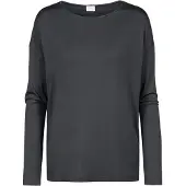 Mey T-Shirt langarm Serie Pure Chic Thunder Grey | Größe M