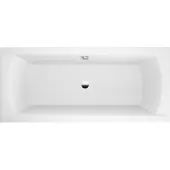 Badland Badewanne Rechteck Ines 170x75 mit Ablaufgarnitur, Füßen und Wannenträger GRATIS
