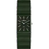 Jacques Lemans Armbanduhr Dublin 1-1939G Edelstahl Keramik grün