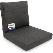 Bomoe Outdoor Loungekissen Set Ilano, 50x50cm, 50x40cm Graphitgrau