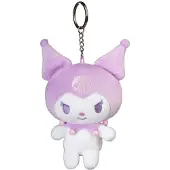 Sakami Merchandise Sanrio porte-clés peluche Kuromi Kawaii 12 cm