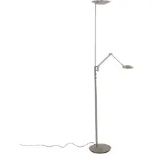 Steinhauer Stehleuchte 2-fl. "Daphne 2" 4602ST Stahl