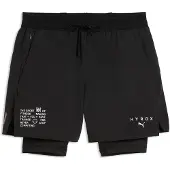 Puma Herren Freizeit / Mode Sommer GJ Shorts Shorts He/Uni M x HYROX 2in1 PWRMODE SHORT